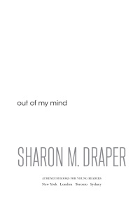 Cover image: Out of My Mind 9781416971719