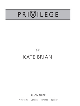 Cover image: Privilege 9781416967590