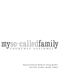 Cover image: My So-Called Family 9781416979425