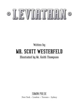 Cover image: Leviathan 9781416971740
