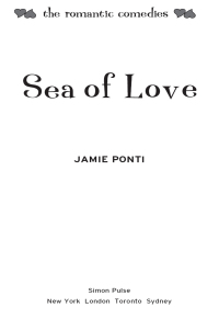 Cover image: Sea of Love 9781416967910