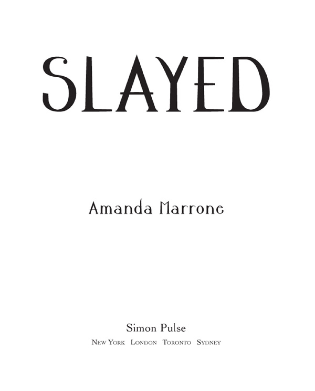 Slayed (eBook)