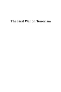 Imagen de portada: The First War on Terrorism 9780742531284