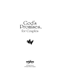 Cover image: God's Promises for Couples 9780849996610