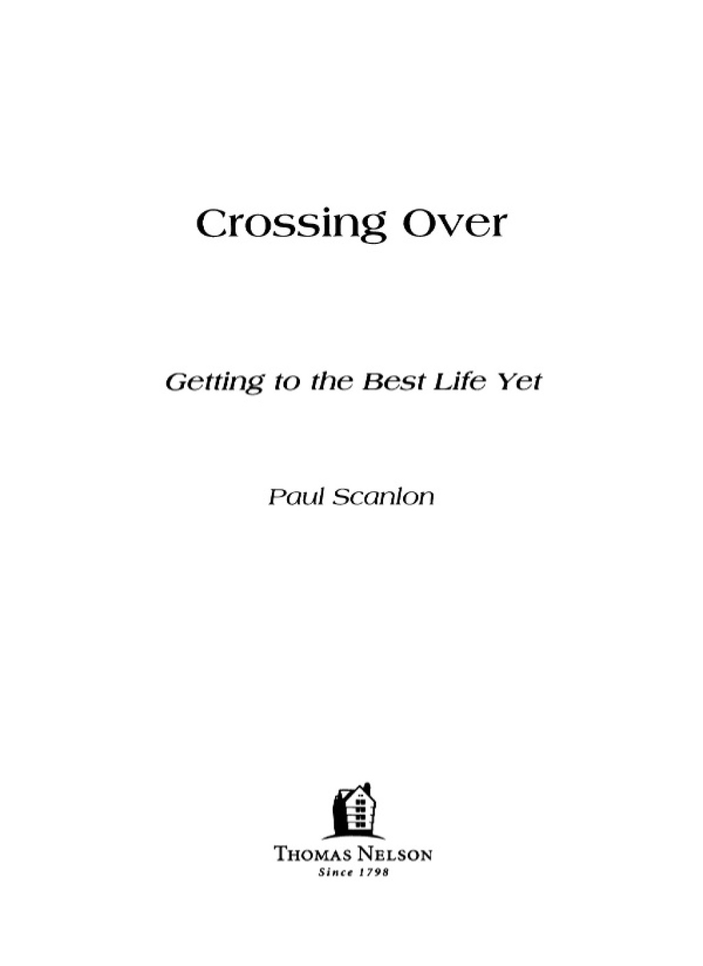 Crossing Over eBook