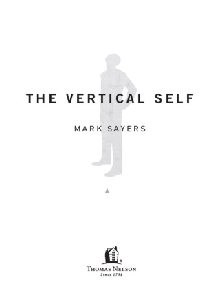 Titelbild: The Vertical Self 9780849920004