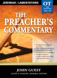 Cover image: The Preacher's Commentary - Vol. 19: Jeremiah and   Lamentations 9780785247937