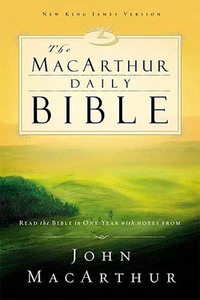 Cover image: NKJV, The MacArthur Daily Bible 9780718006396
