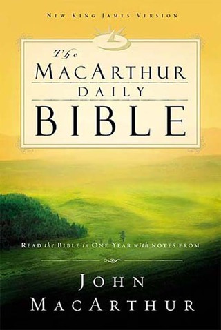 Cover image: NKJV, The MacArthur Daily Bible 9780718006396