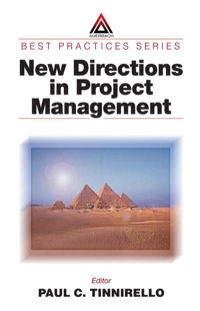 Imagen de portada: New Directions in Project Management 1st edition 9780849311901