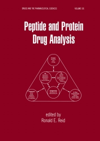 Immagine di copertina: Peptide and Protein Drug Analysis 1st edition 9780367399269