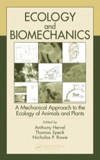 Cover image: Ecology and Biomechanics 1st edition 9780849332098