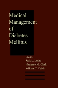 Cover image: Medical Management of Diabetes Mellitus 1st edition 9780824788575