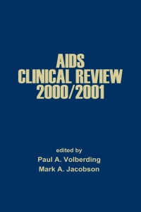 Titelbild: AIDS Clinical Review 2000/2001 1st edition 9780824704339