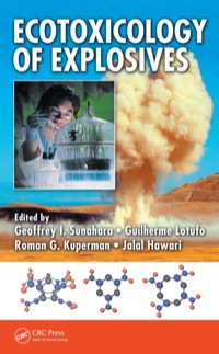 Imagen de portada: Ecotoxicology of Explosives 1st edition 9780849328398