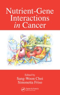 Imagen de portada: Nutrient-Gene Interactions in Cancer 1st edition 9780367453855