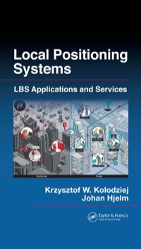 Imagen de portada: Local Positioning Systems 1st edition 9780849333491