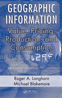 Cover image: Geographic Information 1st edition 9780849334146