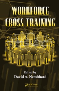 Imagen de portada: Workforce Cross Training 1st edition 9780367389185