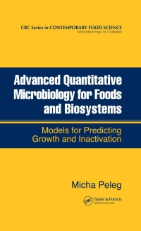 表紙画像: Advanced Quantitative Microbiology for Foods and Biosystems 1st edition 9780849336454