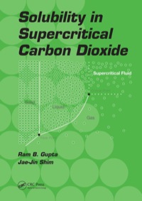 Imagen de portada: Solubility in Supercritical Carbon Dioxide 1st edition 9780849342400