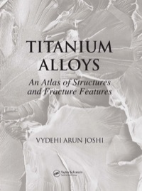 Imagen de portada: Titanium Alloys 1st edition 9780849350108