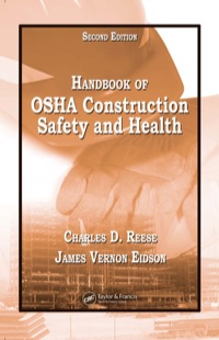 Cover image: Handbook of OSHA Construction Safety and Health 2nd edition 9780849365461