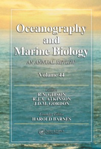 صورة الغلاف: Oceanography and Marine Biology 1st edition 9780849370441