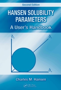 表紙画像: Hansen Solubility Parameters 2nd edition 9780367827380