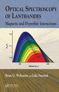 Imagen de portada: Optical Spectroscopy of Lanthanides 1st edition 9780849372643