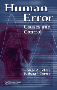 Cover image: Human Error 1st edition 9780367391140