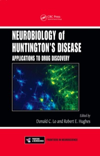 表紙画像: Neurobiology of Huntington's Disease 1st edition 9780849390005