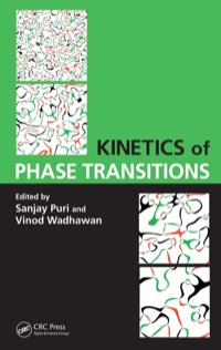 Imagen de portada: Kinetics of Phase Transitions 1st edition 9780849390654