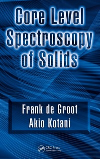 Cover image: Core Level Spectroscopy of Solids 1st edition 9780367848231