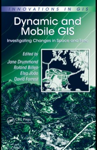 Imagen de portada: Dynamic and Mobile GIS 1st edition 9780849390920