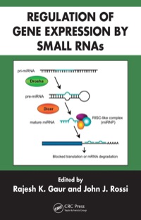 صورة الغلاف: Regulation of Gene Expression by Small RNAs 1st edition 9781138111738