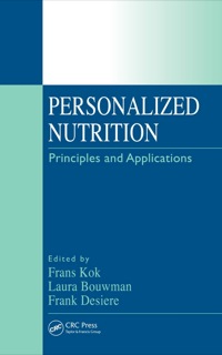 Titelbild: Personalized Nutrition 1st edition 9780849392818
