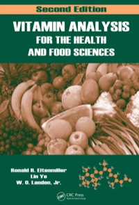 Cover image: Vitamin Analysis for the Health and Food Sciences 2nd edition 9780849397714