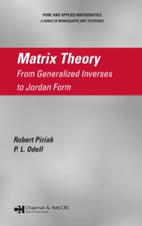 Cover image: Matrix Theory 1st edition 9781138581722