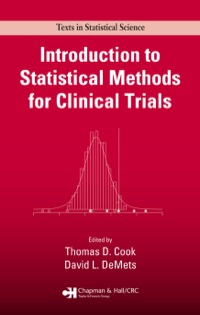 Imagen de portada: Introduction to Statistical Methods for Clinical Trials 1st edition 9781584880271