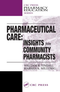 Titelbild: Pharmaceutical Care 1st edition 9781566769532