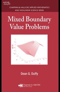 Imagen de portada: Mixed Boundary Value Problems 1st edition 9780367387587