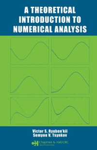 Cover image: A Theoretical Introduction to Numerical Analysis 1st edition 9780367453398