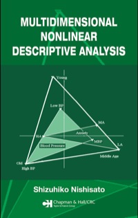 Imagen de portada: Multidimensional Nonlinear Descriptive Analysis 1st edition 9780367390648