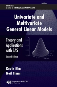 Titelbild: Univariate and Multivariate General Linear Models 1st edition 9780367453442