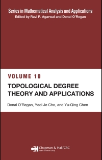 Cover image: Topological Degree Theory and Applications 1st edition 9780367390983