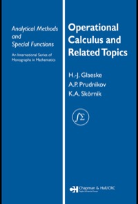 Imagen de portada: Operational Calculus and Related Topics 1st edition 9780367390495