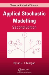 Cover image: Applied Stochastic Modelling 2nd edition 9781584886662
