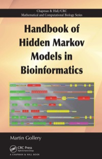 Titelbild: Handbook of Hidden Markov Models in Bioinformatics 1st edition 9781584886846