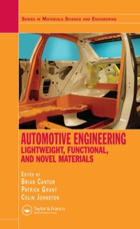 Omslagafbeelding: Automotive Engineering 1st edition 9780750310017
